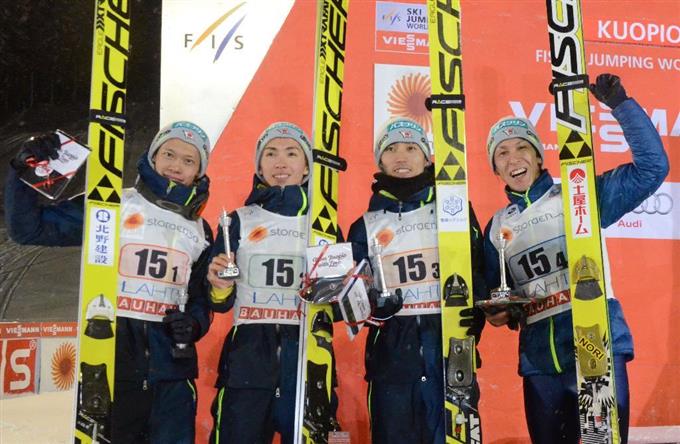 竹内9位、葛西は14位 W杯ジャンプ男子第22戦