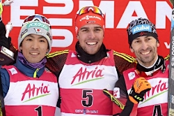 渡部暁が2位=W杯複合