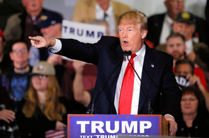 トランプ氏が優勢 米大統領選・ネバダ州共和党員集会