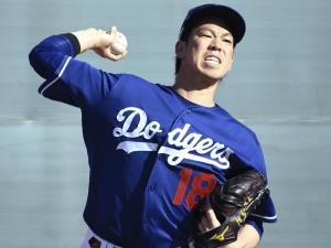 ドジャース・前田、来月６日初登板