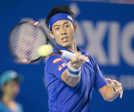 錦織は2回戦で敗退 テニス・メキシコオープン