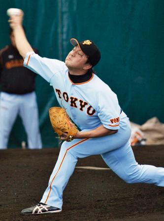 巨人沢村37球、体調不良明け「すぐに戻ると思う」