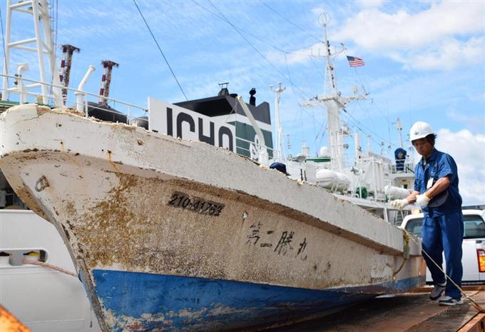 震災漂流船、石巻帰還へ ハワイを出発、３月到着