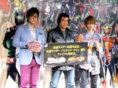 藤岡弘、と細川茂樹、西銘駿が熱いライダー愛を語る