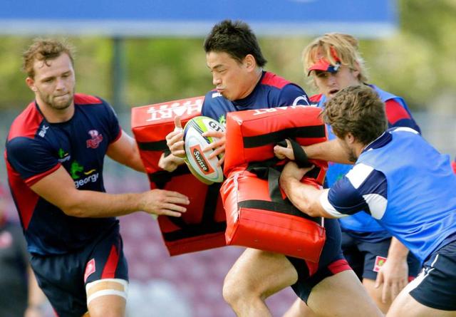 SRレッズの五郎丸 27日ワラタス戦はベンチスタート