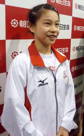 16歳杉原「五輪は、目標で夢で憧れ」リオ代表へ気合