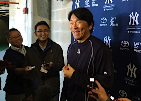 松井氏、マー君を食事に誘うも「僕は応援しているだけです」