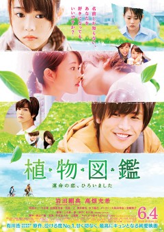 岩田剛典＆高畑充希、唇まで1cm！『植物図鑑』新映像でキス寸前2連発！
