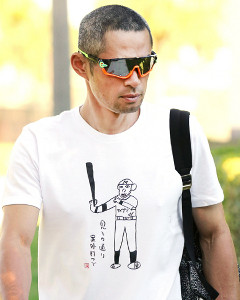 イチロー、オモシロTシャツ第5弾は「見ての通り案外打つで」