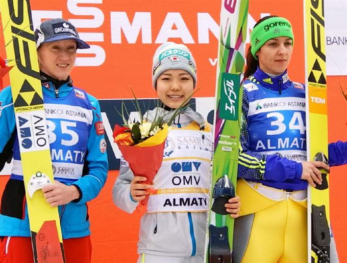 高梨3連勝…今季14勝目 個人第17戦