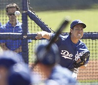 前田、初めて打者に３８球＝制球力に好印象－米大リーグ・ドジャース