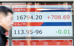 東証大引け、続伸 米株高や円安を好感し１カ月ぶり高値