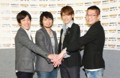 宮野真守、中村悠一ら「声優界の四銃士」に!