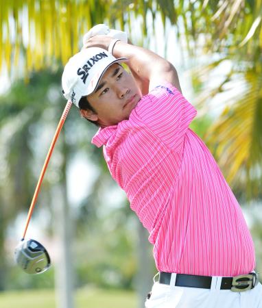 松山「痛みほとんどない」 男子ゴルフ世界選手権、前日調整