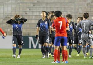 なでしこ自力五輪消滅、３連勝でも豪、韓を上回れず