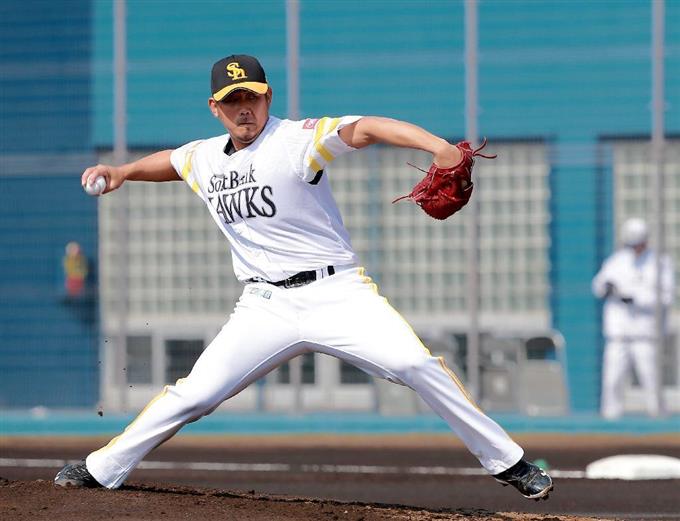 松坂、２回無安打無失点 ２８８日ぶり実戦で好投