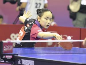 日本女子、２大会連続のメダル確定 ドイツに３－０勝利／卓球