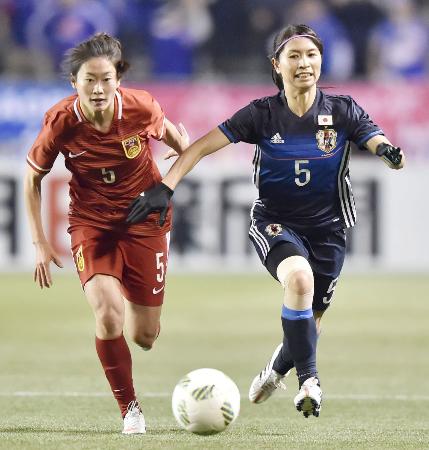 なでしこ痛恨！ 中国に先制許す…ＤＦラインがミス