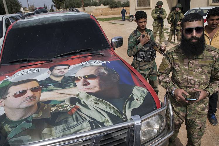 シリア和平、欧州４首脳がロシアと協議 停戦の重要性一致