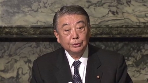 大島氏「月内に結論」 自民、調整状況報告