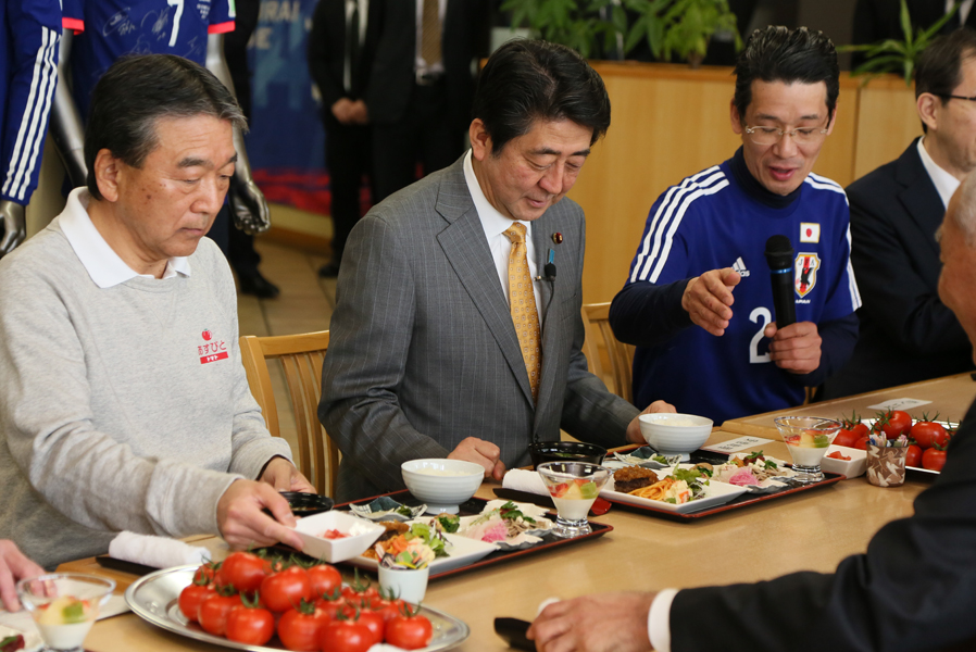 平成２８年３月５日、安倍総理は、福島県を訪問しました。