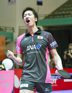 エース・水谷で王手！“逆マッチＰ”から６連続得点で大逆転