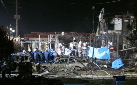 住宅で火事 ３人死亡 宮城・村田町