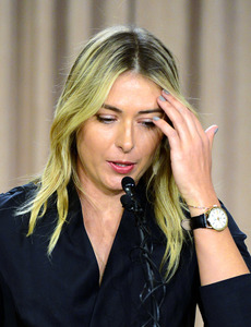 シャラポワ、ドーピング陽性 出場停止の暫定処分