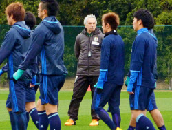 ハリル監督、紅白戦に手応え 合宿総括「かなり有効だった」