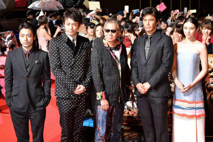 伊藤英明が「山Pのアクションは必見！」とアピール、「テラフォーマーズ」完成披露