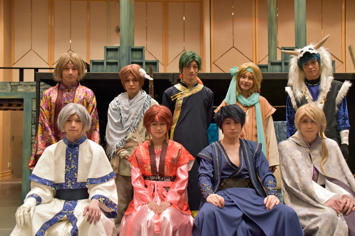 舞台「暁のヨナ」公開稽古で暴走するハク、新垣里沙「期待以上のものを」