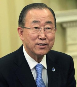 潘基文氏、サミット出席へ - ５月訪日で最終調整