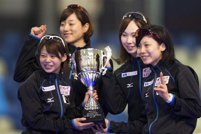 日本女子団体、２度目の種目別総合優勝／スピード