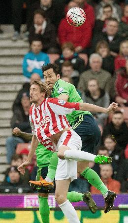 吉田は途中出場＝イングランド・サッカー