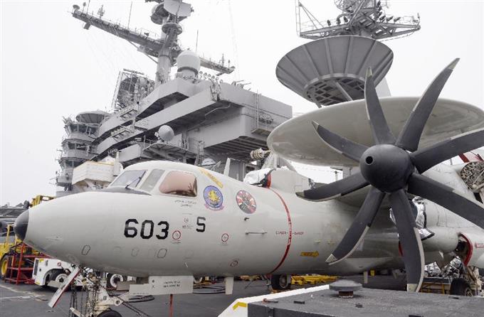 合同演習へ、米空母が釜山に…北朝鮮をけん制 2016年03月13日 22時14分