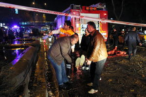 トルコ首都で爆発、３４人死亡 半年で３度目