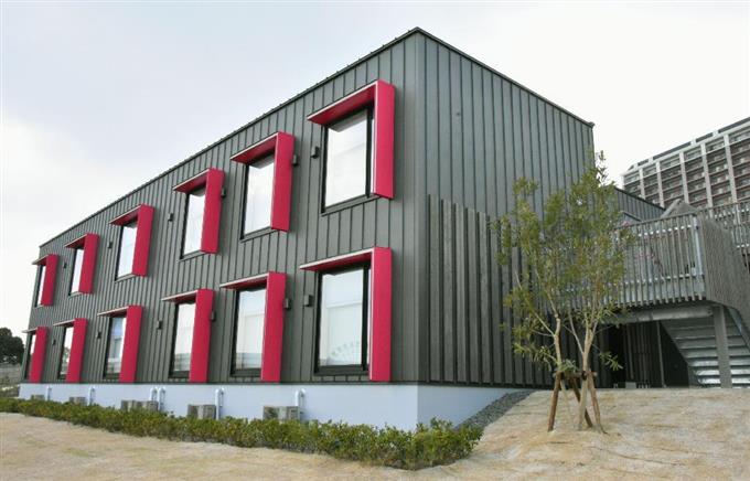 新建材利用のホテル完成 ハウステンボス、国内初