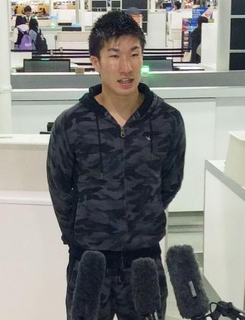 桐生が米へ出発…陸上・世界室内選手権に出場