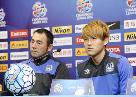 G大阪宇佐美、ACL上海上港戦へ「難しい試合に」