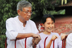 ミャンマー、半世紀ぶりに民間出身の大統領選出へ