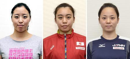 シンクロ代表 乾、三井ら9人決定 田崎は外れる