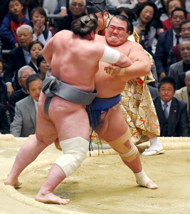 琴奨菊4連勝、照ノ富士が敗れ大関唯一の土 春場所
