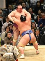 【大相撲春場所】 琴奨全勝、照富に土 横綱３人は３勝目
