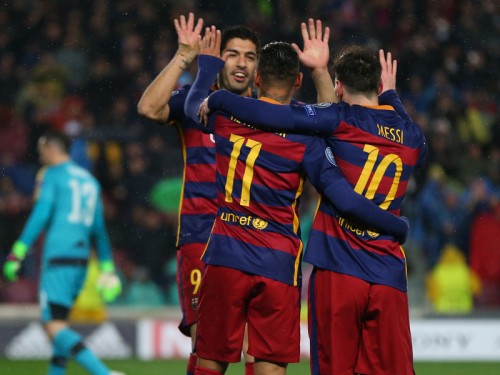 MSN揃い踏みのバルサ、9季連続CL8強…アーセナルに連勝、38戦無敗