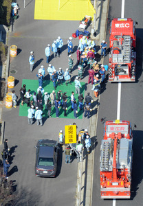 爆発２回「手も見えないほど真っ暗」 広島トンネル事故