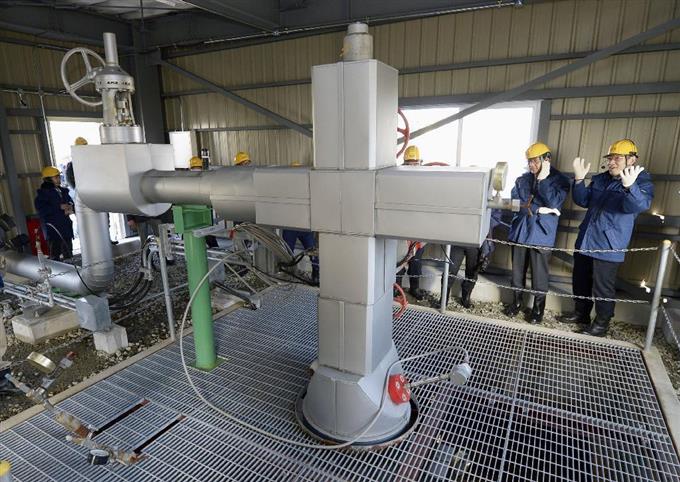 ＣＯ２集めて埋める施設公開 北海道で４月から実証試験