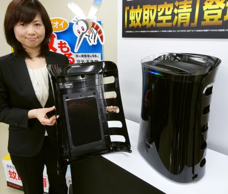 シャープ、蚊取れる空気清浄機 海外製品を逆輸入
