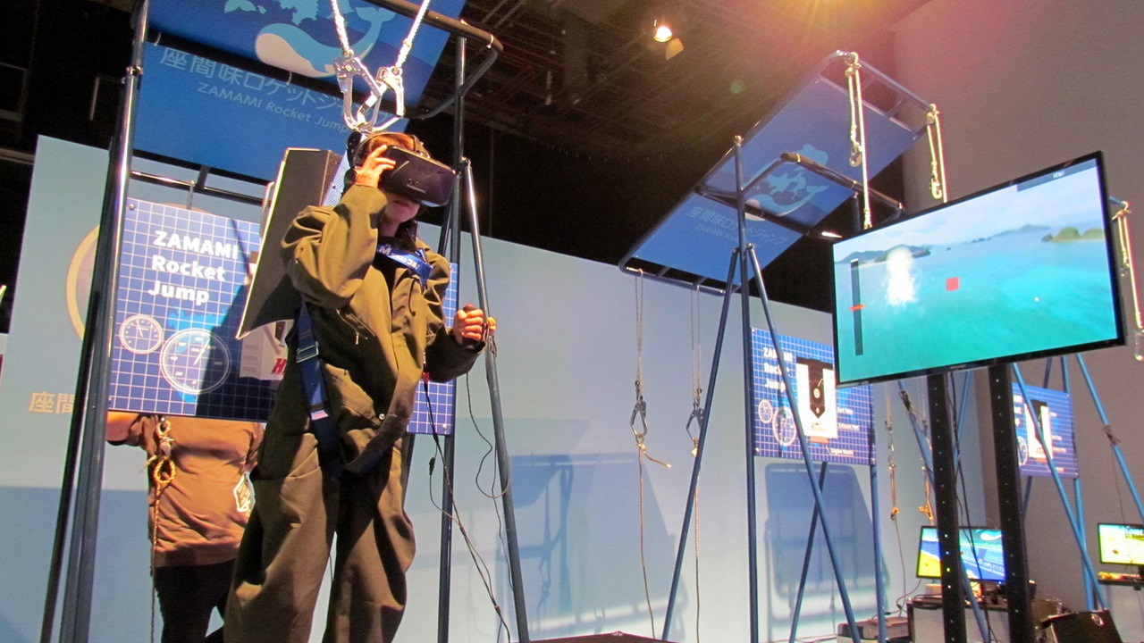 風を感じる「スーパーVR」、リクルートテクノロジーズが体験会