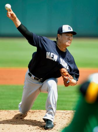 田中２回２失点 イチロー無安打