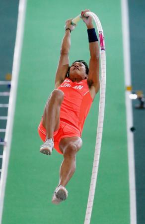 山本聖途が棒高跳び10位 世界室内選手権